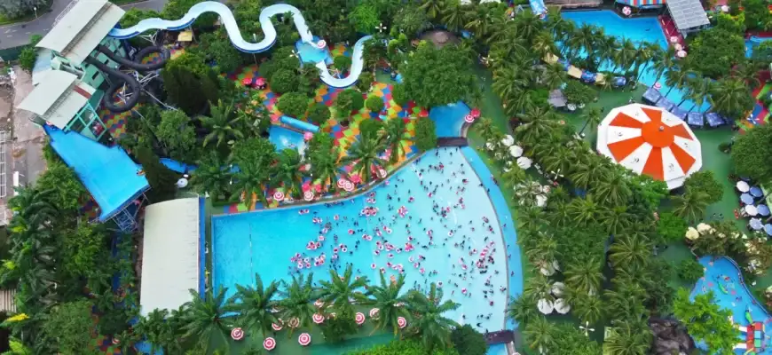 Dam Sen Water Park. Вьетнам