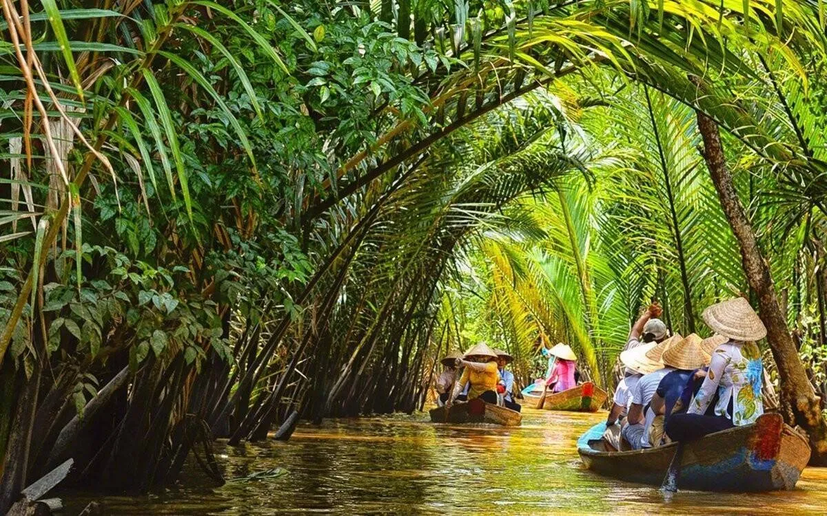 Меконгский дельта Вьетнам